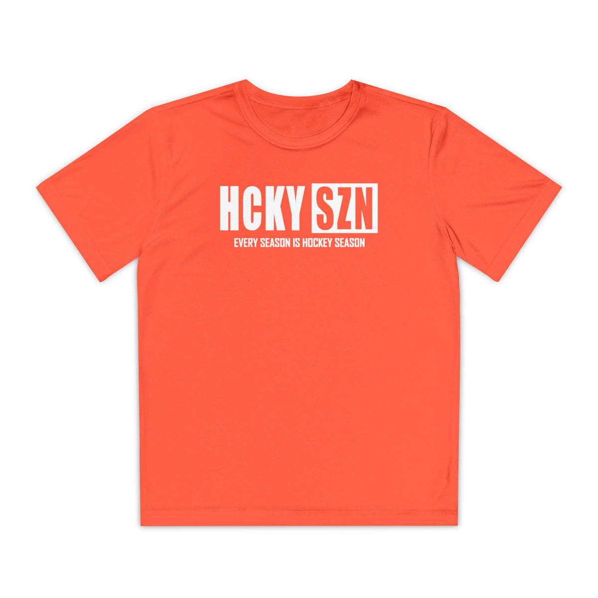 Every Season is HCKYSZN Youth Competitor Tee - White Logo