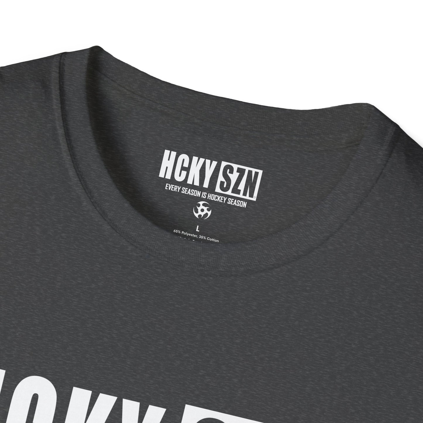 HCKY SZN Softstyle Tee Shirt (Dark Heather)