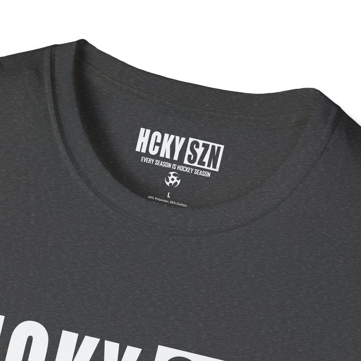 HCKY SZN Softstyle Tee Shirt (Dark Heather)