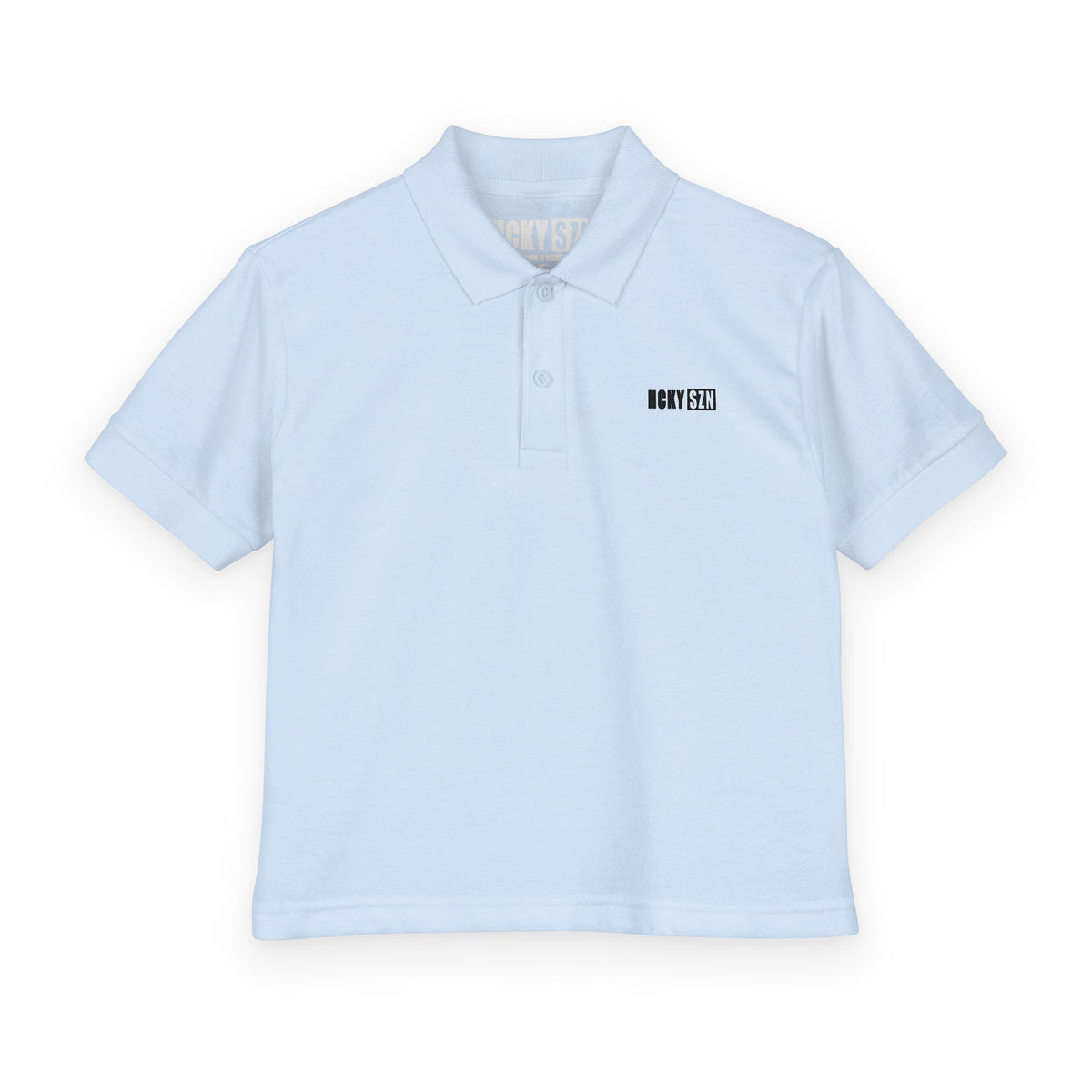 Youth HCKY SZN DryBlend Polo Shirt (Light Blue)