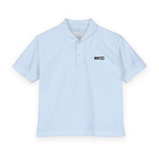Youth HCKY SZN DryBlend Polo Shirt (Light Blue)