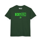 Youth HCKY SZN DryBlend Tee Shirt (Lime Logo) - Various Colors