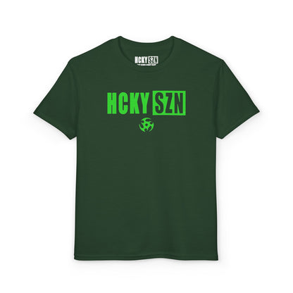Youth HCKY SZN DryBlend Tee Shirt (Lime Logo) - Various Colors