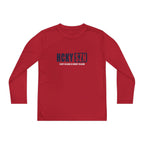 Every Season is HCKY SZN Youth Competitor Long Sleeve Tee (Navy Logo) - Various Colors