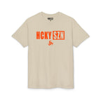 HCKY SZN Simple Star DryBlend Tee Shirt (Orange Logo) - Various Colors