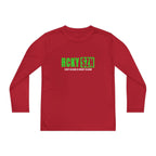 Every Season is HCKY SZN Youth Competitor Long Sleeve Tee (Lime Logo) - Various Colors