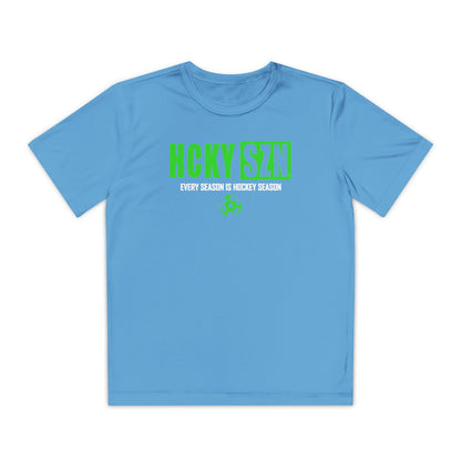 Every Season is HCKY SZN Youth Competitor Tee (Lime Logo) - Various Colors