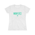 Women’s Hockey Vibe Triblend Tee (Seafoam Logo)