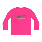 Every Season is HCKY SZN Youth Competitor Long Sleeve Tee (Green Logo) - Various Colors