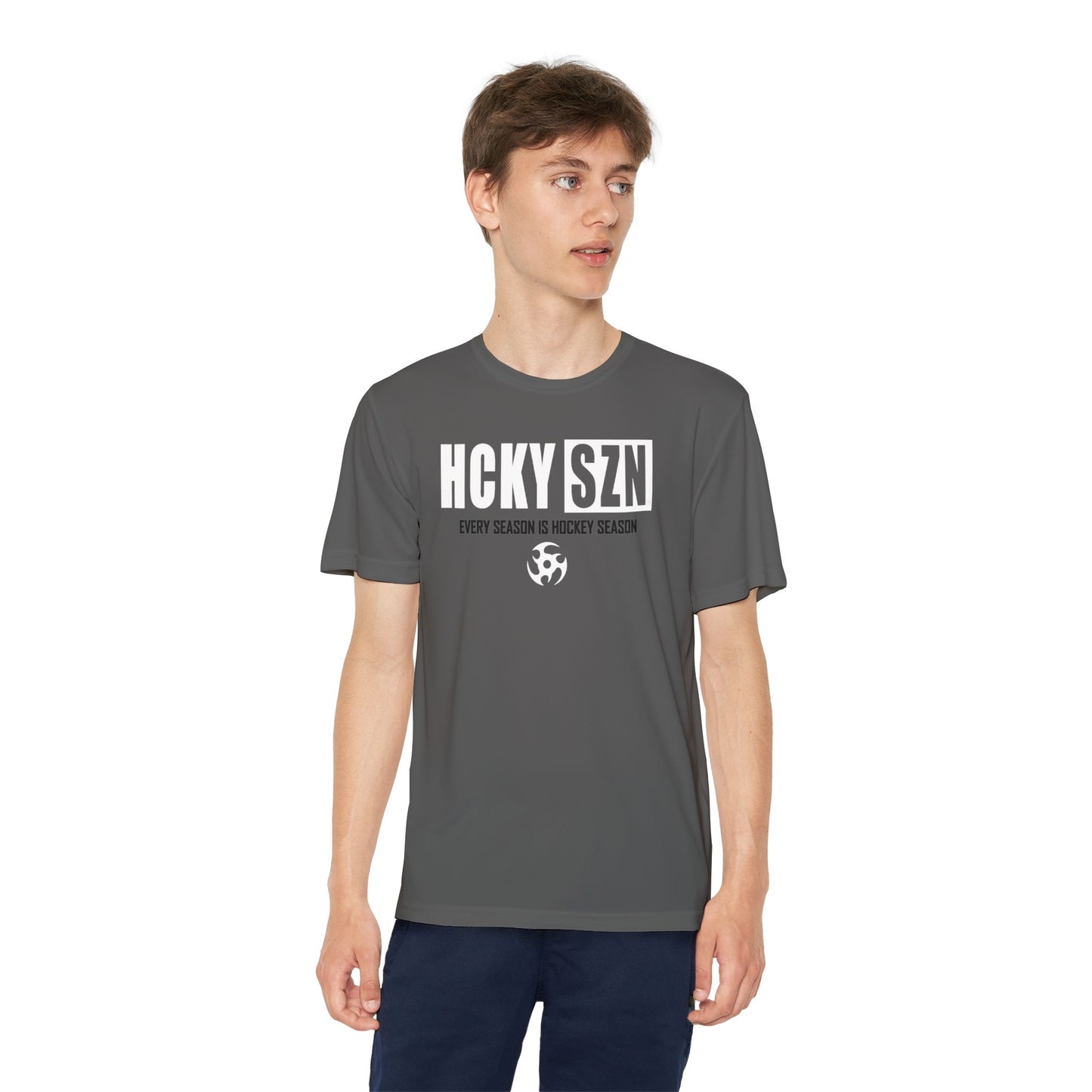 Every Season is HCKY SZN Youth Competitor Tee (White Logo) - Various Colors