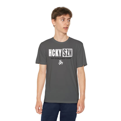 Every Season is HCKY SZN Youth Competitor Tee (White Logo) - Various Colors