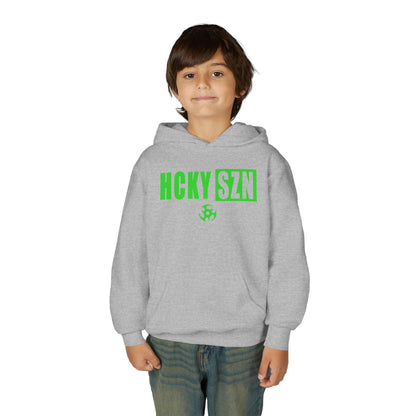 Youth HCKY SZN (Lime Logo) Hooded Sweatshirt - Various Colors