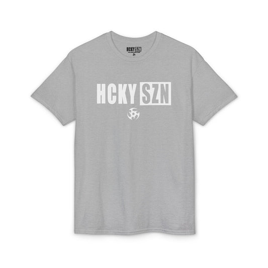 HCKY SZN Simple Star DryBlend Tee Shirt (White Logo) - Various Colors