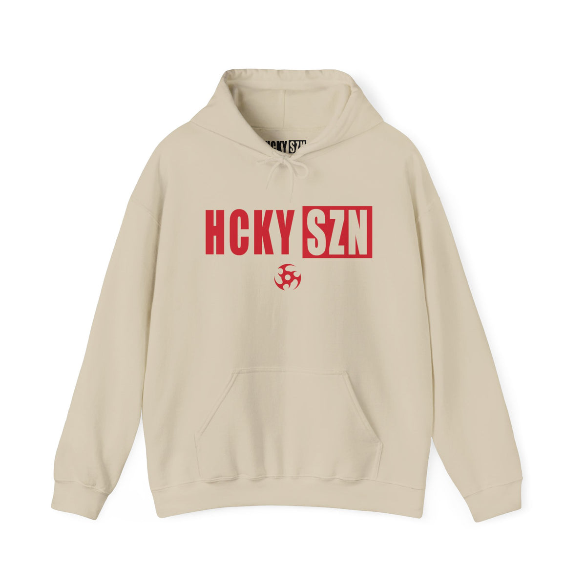 HCKY SZN (Red Logo) Hooded Sweatshirt - Various Colors