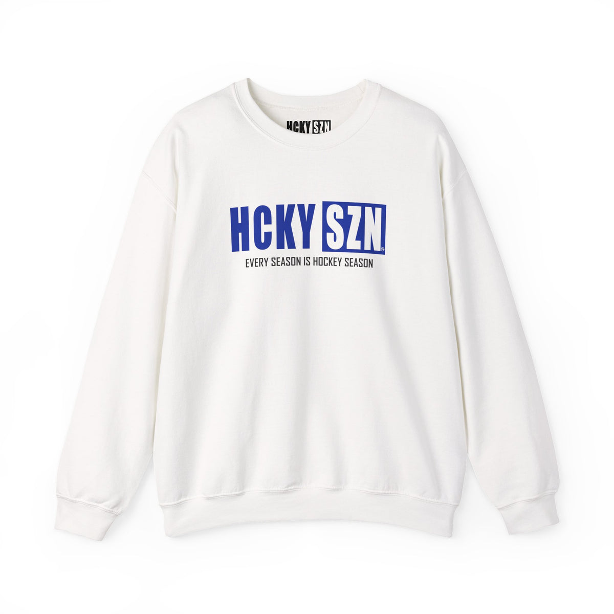 HCKY SZN Crewneck Sweatshirt (Royal Blue Logo) - Various Colors