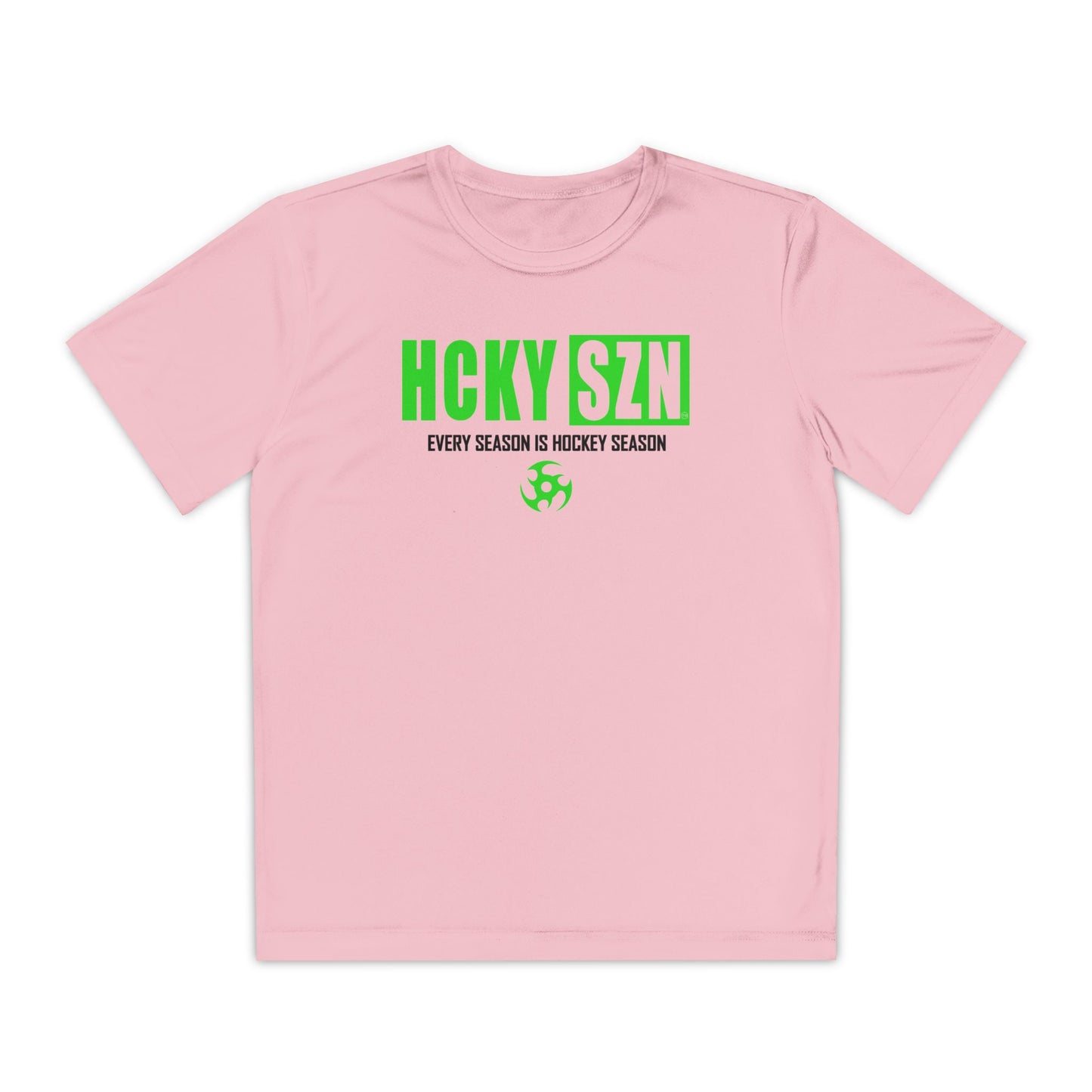 Every Season is HCKY SZN Youth Competitor Tee (Lime Logo) - Various Colors