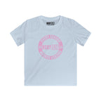 Youth Circle SZN Softstyle Tee (Pink Logo) - Various Colors