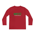 Every Season is HCKY SZN Youth Competitor Long Sleeve Tee (Green Logo) - Various Colors