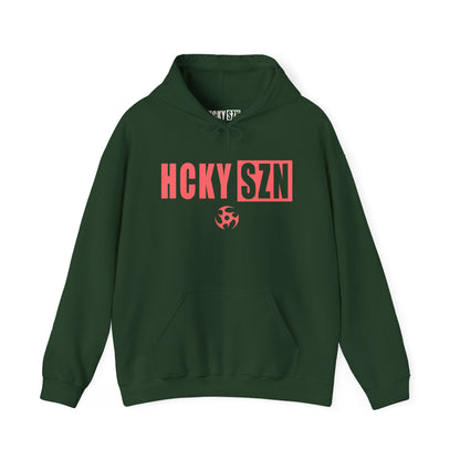 HCKY SZN (Peach Logo) Hooded Sweatshirt - Various Colors