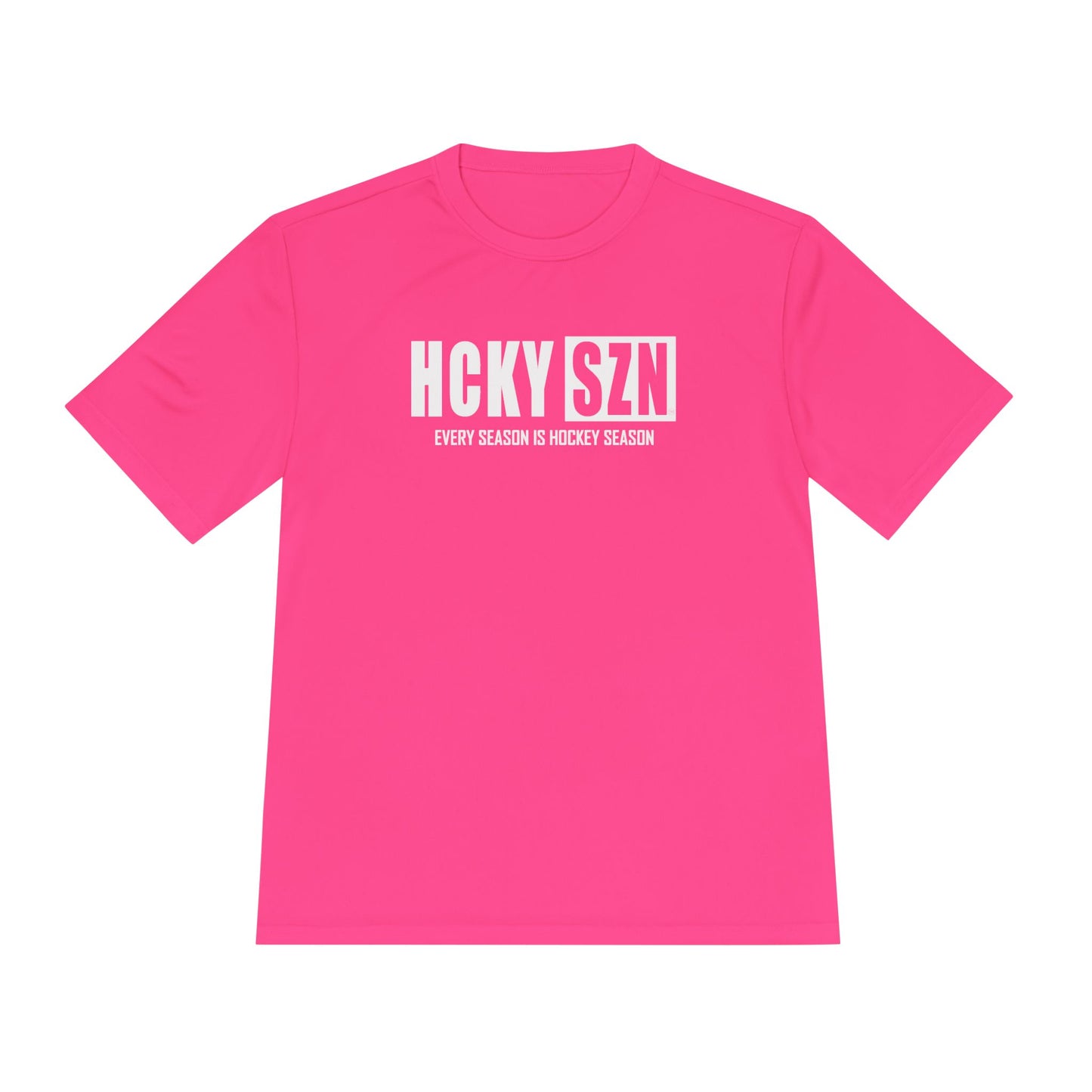 Every Season is HCKYSZN Performance Tee - White Logo