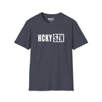 HCKY SZN Softstyle Tee Shirt (Heather Navy)