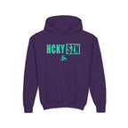 Youth HCKY SZN (Seafoam Logo) Hooded Sweatshirt - Various Colors