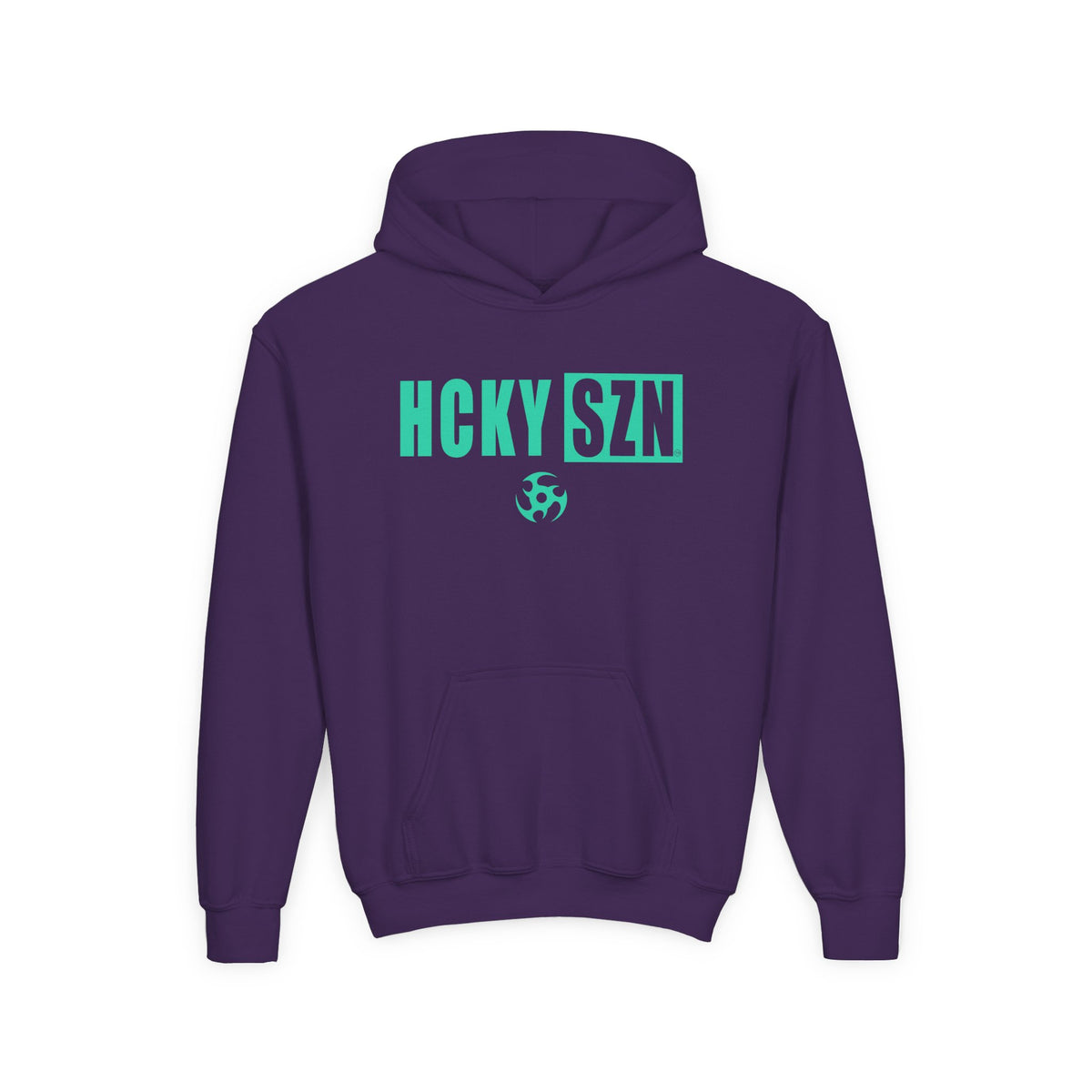 Youth HCKY SZN (Seafoam Logo) Hooded Sweatshirt - Various Colors