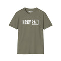 HCKY SZN Softstyle Tee Shirt (Heather Military Green)