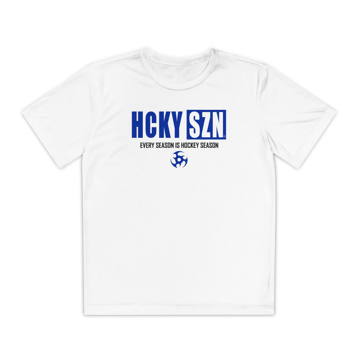 Every Season is HCKYSZN Youth Competitor Tee (Royal Blue Logo) - Various Colors