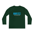 Every Season is HCKY SZN Youth Competitor Long Sleeve Tee (Sky Blue Logo) - Various Colors
