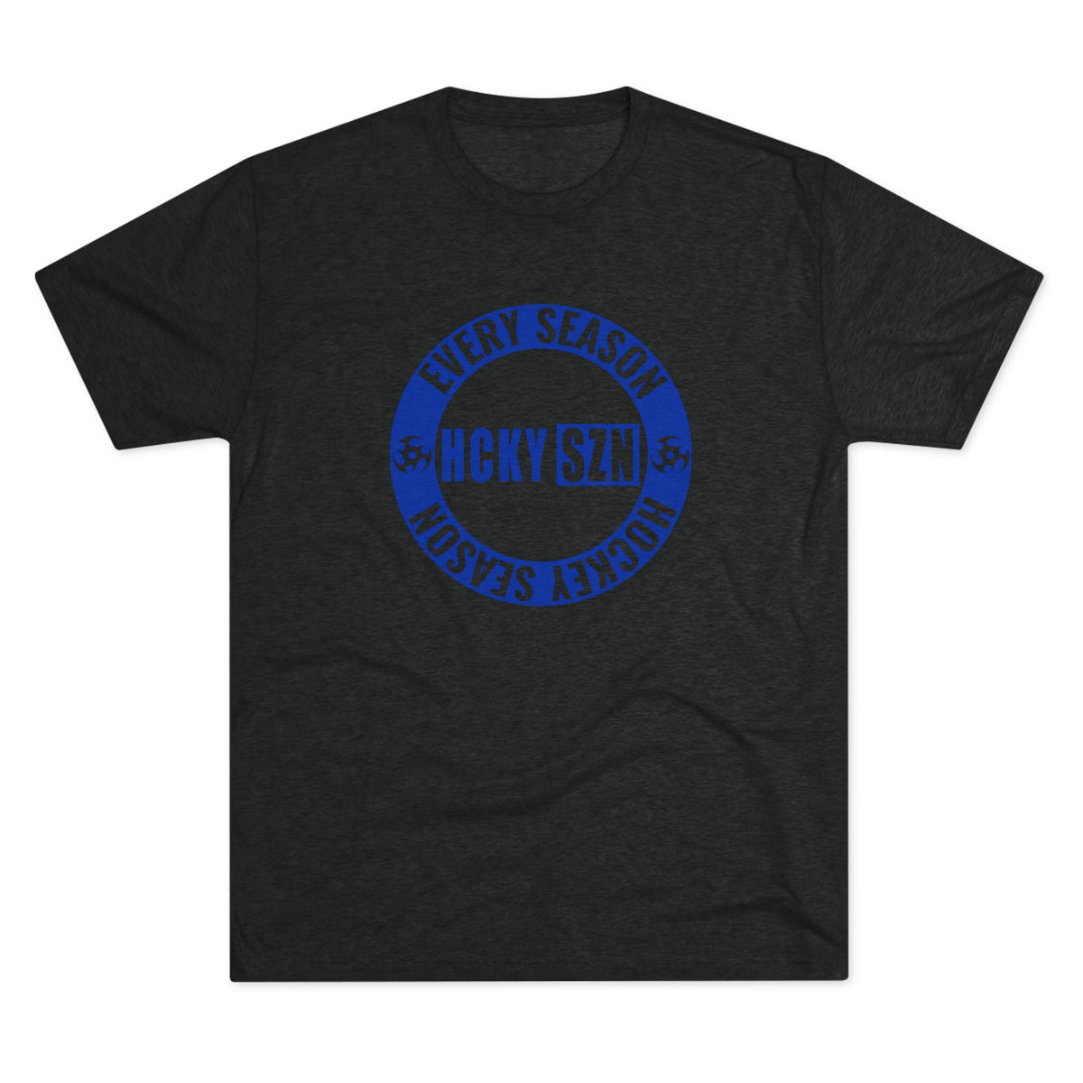 HCKY SZN Circle Logo TriBlend Tee Shirt (Royal Blue) - Various Colors