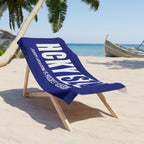 Every Season is HCKY SZN Beach Towel (Blue)
