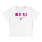 Every Season is HCKY SZN Youth Competitor Tee (Hot Pink Logo) - Various Colors