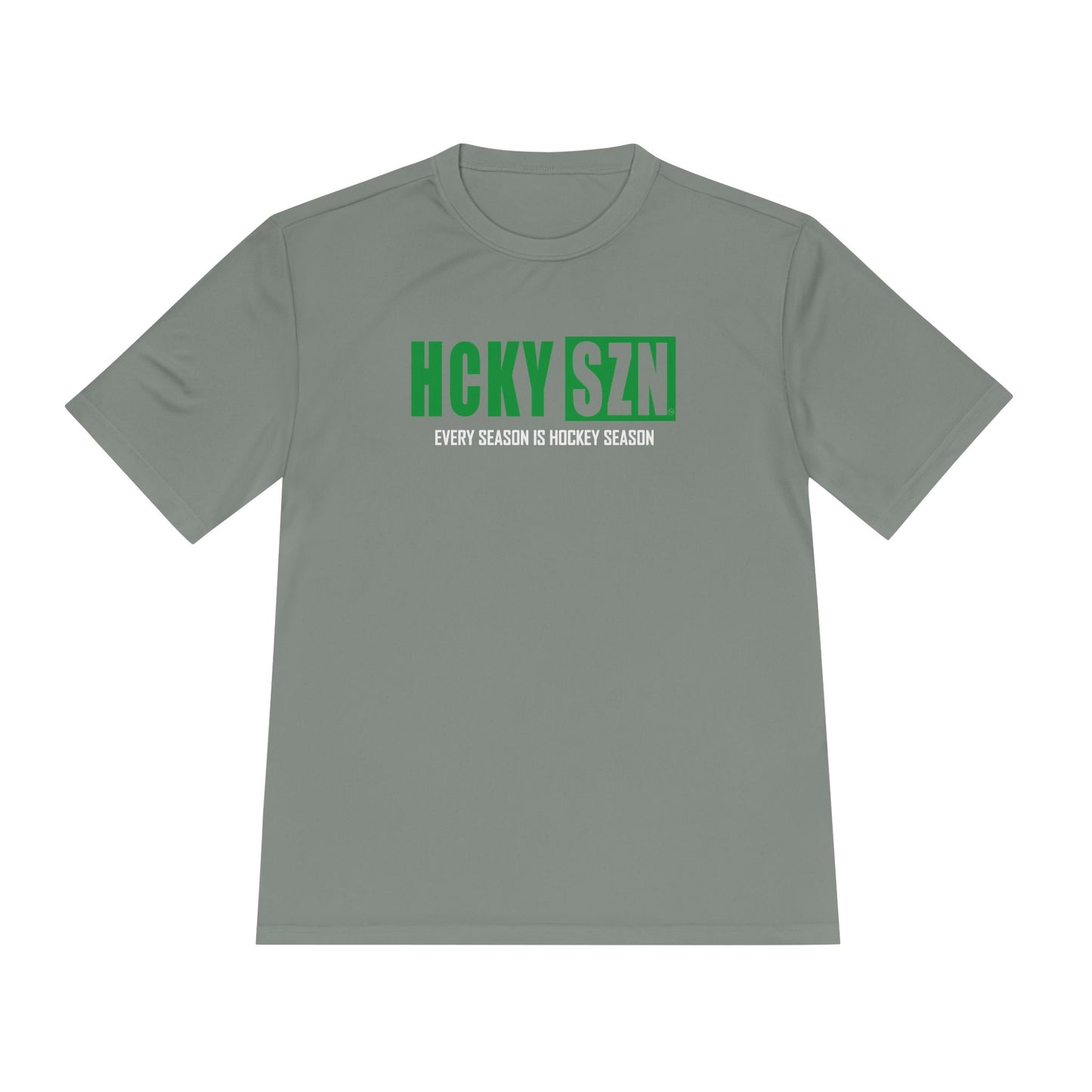 Every Season is HCKY SZN Performance Tee (Green Logo) - Various Colors