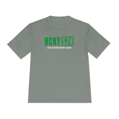 Every Season is HCKY SZN Performance Tee (Green Logo) - Various Colors