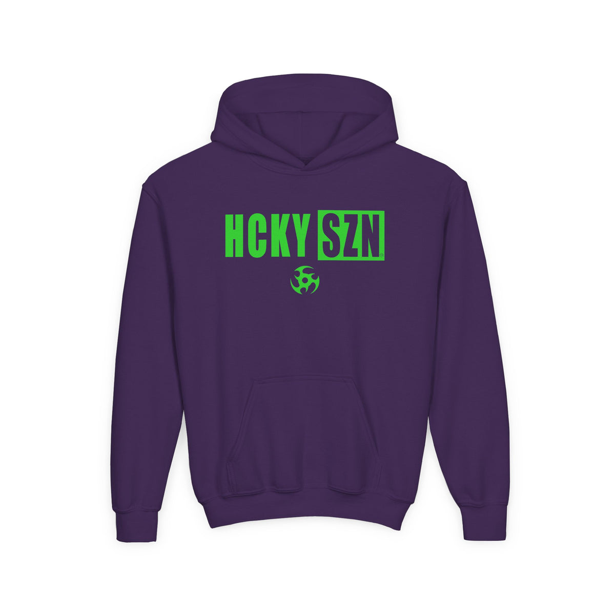 Youth HCKY SZN (Lime Logo) Hooded Sweatshirt - Various Colors