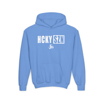 Youth HCKY SZN (White Logo) Hooded Sweatshirt - Various Colors
