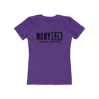 Every Season Is Hockey Season Women's Boyfriend Tee (Black  Logo) - Various Colors