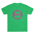 HCKY SZN Circle Logo TriBlend Tee Shirt (Hot Pink) - Various Colors