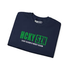 HCKY SZN Crewneck Sweatshirt (Green Logo) - Various Colors