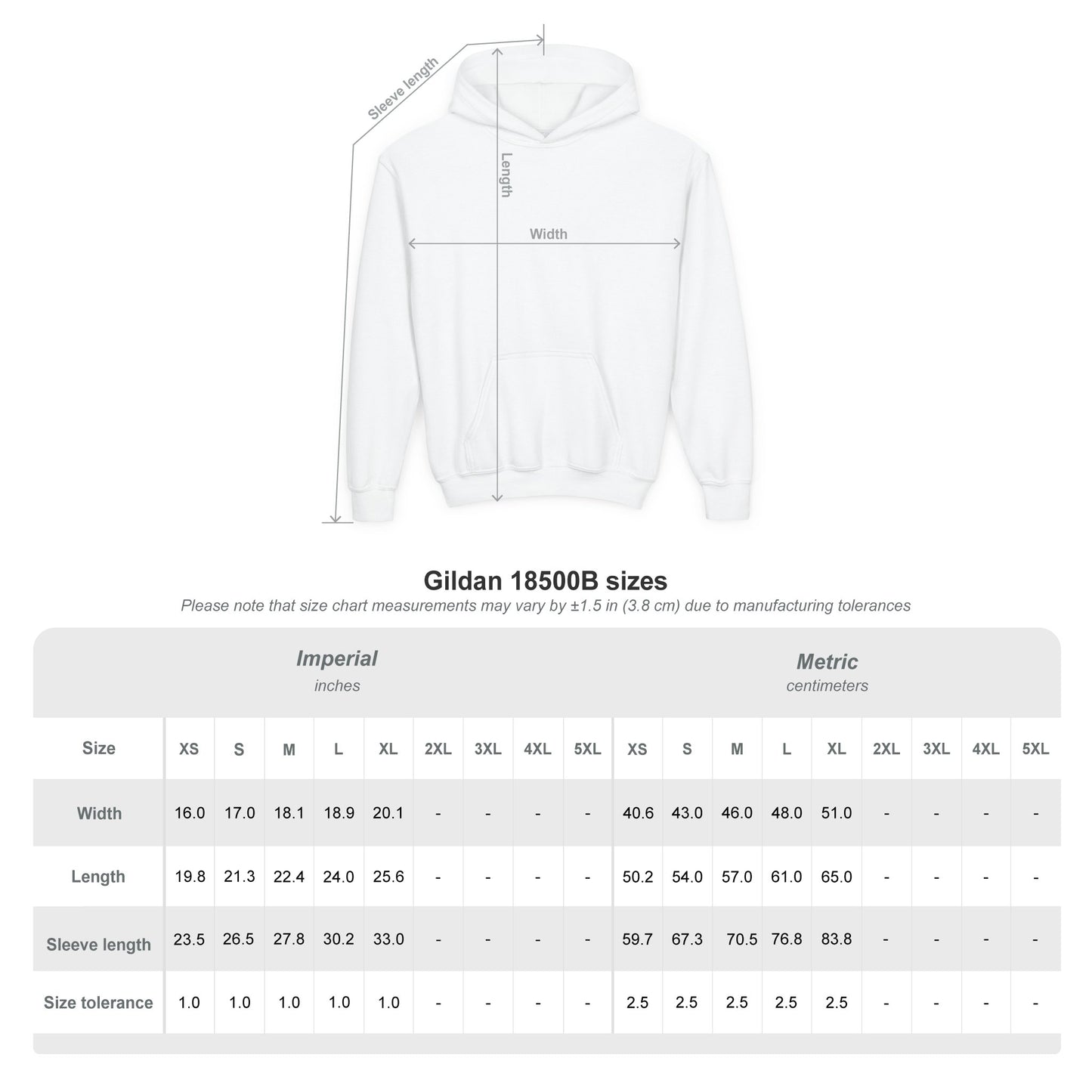 Youth HCKY SZN (Black Logo) Hooded Sweatshirt - Various Colors