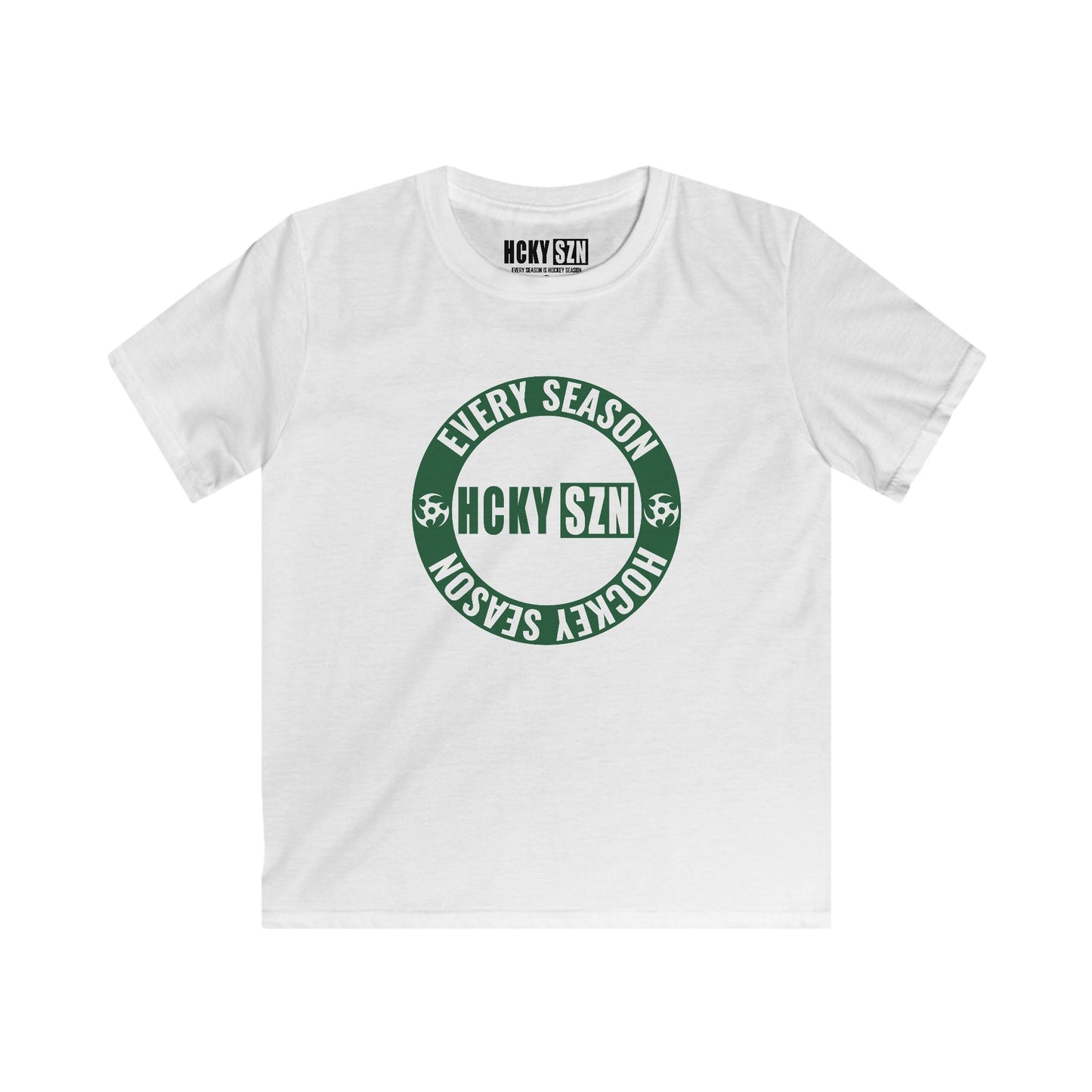 Youth Circle SZN Softstyle Tee (Forest Logo) - Various Colors