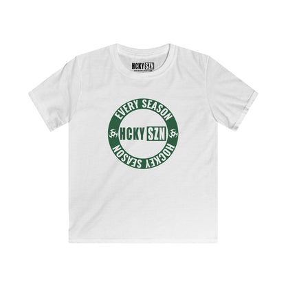 Youth Circle SZN Softstyle Tee (Forest Logo) - Various Colors