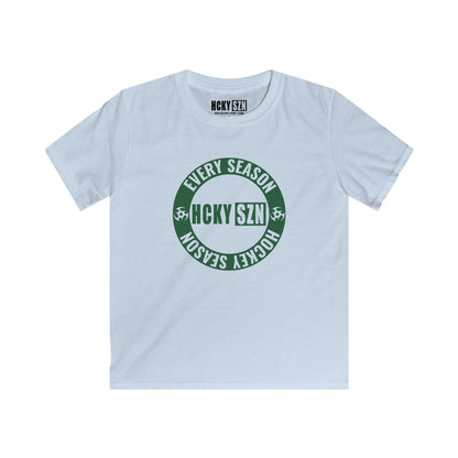 Youth Circle SZN Softstyle Tee (Forest Logo) - Various Colors