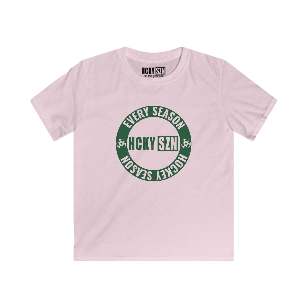 Youth Circle SZN Softstyle Tee (Forest Logo) - Various Colors