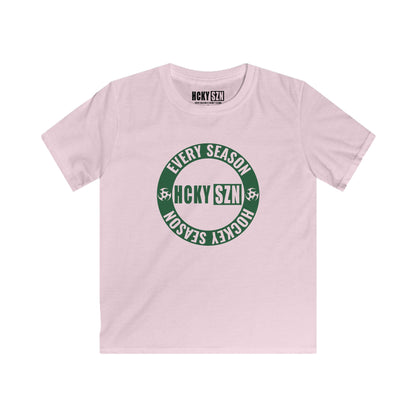 Youth Circle SZN Softstyle Tee (Forest Logo) - Various Colors