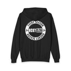 Youth Circle Logo Full Zip Hoodie (Black)