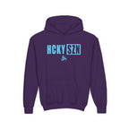 Youth HCKY SZN (Sky Blue Logo) Hooded Sweatshirt - Various Colors