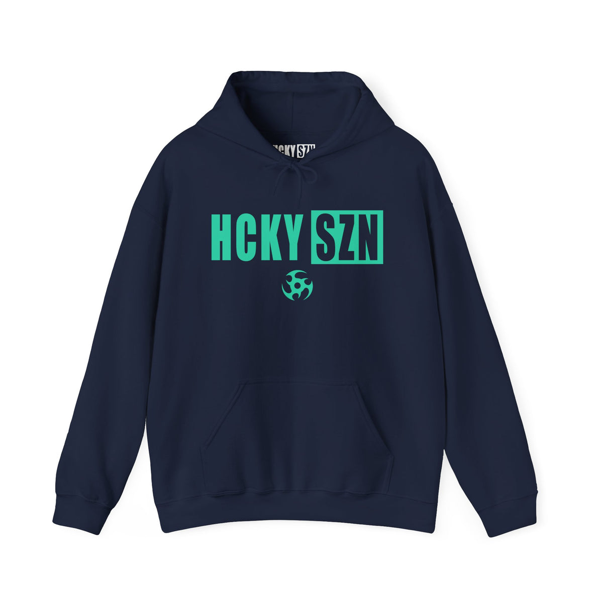 HCKY SZN (Seafoam Logo) Hooded Sweatshirt - Various Colors