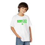 Youth HCKY SZN DryBlend Tee Shirt (Lime Logo) - Various Colors